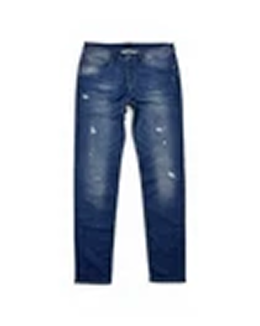 s-l140 (18) 1 Hugo Boss Jeans W36 L34 Blue Distressed Stretch Denim Regular Fit Designer - Image 1
