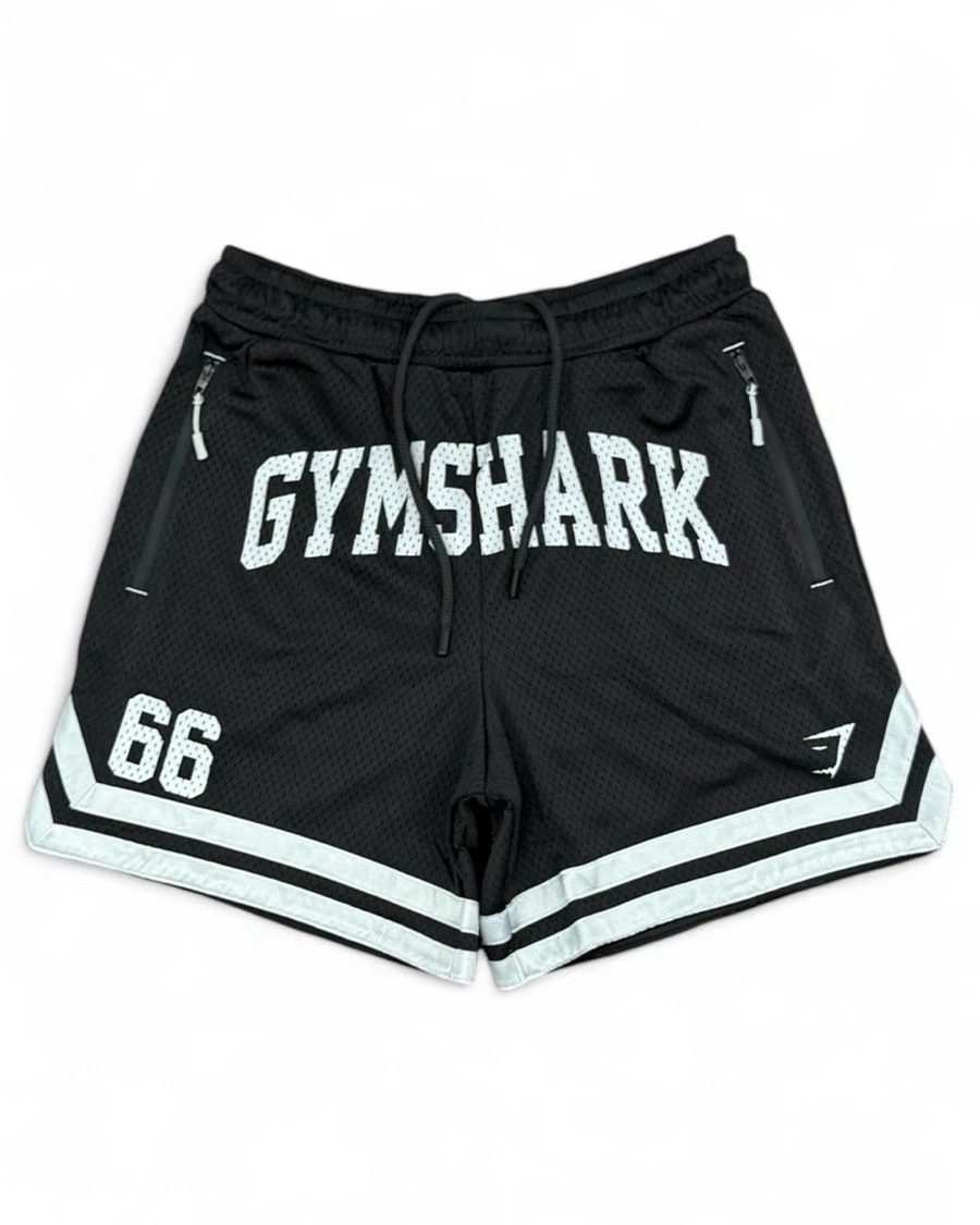 s-l1600 (44) 1 Gymshark Men's Varsity Mesh Shorts In Black Size M - Image 1