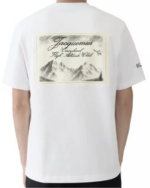 Jacquemus Courchevel High Altitude Club T-Shirt White Graphic Back Print Men’s - Image 2