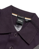 Hugo Boss Polo Shirt Purple Regular Fit Men’s Size XL - Image 3