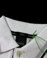 Hugo Boss Polo Shirt White Slim Fit Men’s Short Sleeve - Image 4
