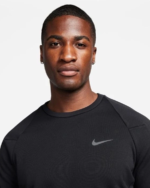 Nike Men's Therma Fit Element Long Sleeve Crew Top Black