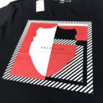 883Police Men's Regular Fit Short Sleeve Graphic Print T-Shirt In Black Size XL - Image 2