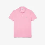 Lacoste Men's Original L.12.12 Petit Piqué Cotton Polo In Rose Pink