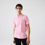 Lacoste Men's Original L.12.12 Petit Piqué Cotton Polo In Rose Pink - Image 3