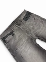 Hugo Boss Men’s Grey Slim Fit Jeans W34 L34 Distressed Designer Denim BOSS - Image 5