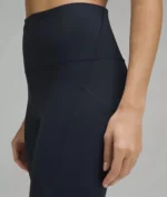Lululemon Women's Wunder Train High-Rise Tight with Pockets 25" in True Navy - Image 5