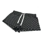 Calvin Klein Women's Sleepwear Shorts CK Micro Logo All Over In Black 2 x Pack - Image 3