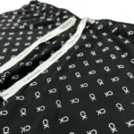 Calvin Klein Women's Sleepwear Shorts CK Micro Logo All Over In Black 2 x Pack - Image 5