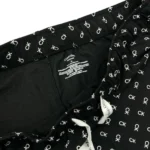 Calvin Klein Women's Sleepwear Shorts CK Micro Logo All Over In Black 2 x Pack - Image 7