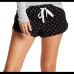 Calvin Klein Women's Sleepwear Shorts CK Micro Logo All Over In Black 2 x Pack - Image 10