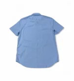Lacoste Regular Fit Solid Cotton Shirt Blue Size Men’s Small - Image 4