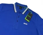 Hugo Boss Polo Shirt Blue Regular Fit Men’s Size M - Image 2