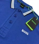 Hugo Boss Polo Shirt Blue Regular Fit Men’s Size M - Image 4