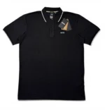 Hugo Boss Polo Shirt Black Regular Fit Men’s Size XL