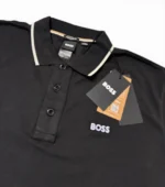 Hugo Boss Polo Shirt Black Regular Fit Men’s Size XL - Image 7