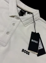 Hugo Boss Polo Shirt White 3XL The Motion Dynamic Jersey Men’s Regular Fit - Image 6
