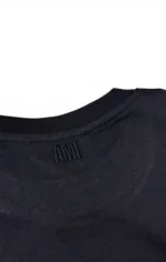 Ami Paris Men’s T-Shirt Size L in Black - Image 13