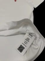 Ami Paris Men’s T-Shirt Size XS in White - Image 3