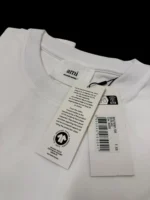 Ami Paris Men’s T-Shirt Size XS in White - Image 2