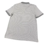 Calvin Klein Men's Regular Fit Cotton Pique Polo In Grey/White Size M - Image 7