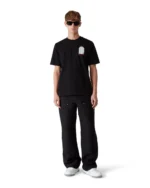 Casablanca Men's T-Shirt Le Passage in Black Size L - Image 2