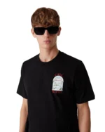 Casablanca Men's T-Shirt Le Passage in Black Size L - Image 4