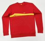 Hugo Boss Men's Regular Fit Crew Neck Sweatshirt In Red Size L
