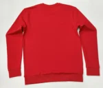Hugo Boss Men's Regular Fit Crew Neck Sweatshirt In Red Size L - Image 11