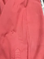 Tommy Hilfiger Men’s Slim Fit Long Sleeve Shirt In Pastel Red Size 3XL - Image 9