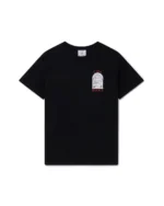 Casablanca Men's T-Shirt Le Passage in Black Size M