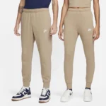 Nike Sportswear Club Fleece Joggers Size XL in Beige