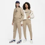 Nike Sportswear Club Fleece Joggers Size XL in Beige - Image 8