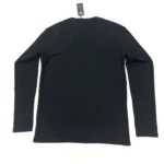 Guess Men's Super Slim Fit Long Sleeve T-Shirt In Black Size XL - Image 5