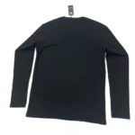 Guess Men's Super Slim Fit Long Sleeve T-Shirt In Black Size XL - Image 6