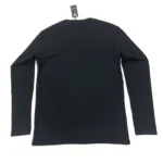 Guess Men's Super Slim Fit Long Sleeve T-Shirt In Black Size XL - Image 7