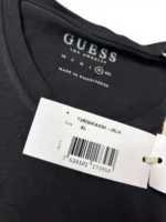Guess T Shirt Mens XL Black Small Logo Crew Neck Tee - Image 3