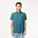 Lacoste Men's Classic Fit L.12.12 Petit Piqué Cotton Polo In Bleu-IY4 - Image 5