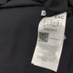 Guess Men's Regular Fit Barret Logo Long Sleeve T-Shirt In Black Size M - Image 5