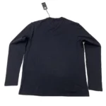 Guess Men's Regular Fit Barret Logo Long Sleeve T-Shirt In Black Size M - Image 4