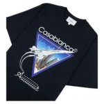 Casablanca AllIIIR Printed T-Shirt In Navy Size M - Image 5