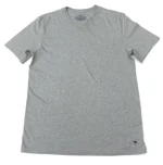 Tommy Hilfiger Men's V Neck Short Sleeve T-Shirt In Grey In Size L