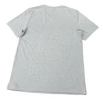 Tommy Hilfiger Men's V Neck Short Sleeve T-Shirt In Grey In Size L - Image 9