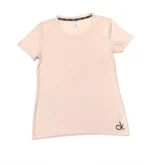 Calvin Klein Women's Short Sleeve Lounge T-Shirt In Pink Size S - Image 2