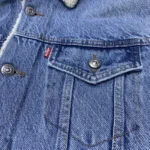 Levis Women's Original Sherpa Trucker Jacket In Vintage Blue 36136-0000 Size L - Image 8