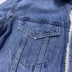 Levis Women's Original Sherpa Trucker Jacket In Vintage Blue 36136-0000 Size L - Image 7