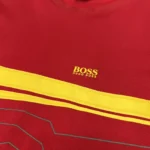 Hugo Boss Men's Regular Fit Crew Neck Sweatshirt In Red Size M - Image 4