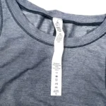 Lululemon Women's Tie Back Tank Top In Blue Size US 2 / UK 6 - Image 4