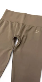 Gymshark Women’s Seamless Leggings Size M in Brown - Image 3