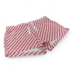 Calvin Klein Women's Sleepwear Drawstring Shorts In Red/White - Image 3
